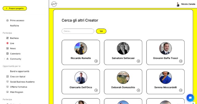 Screen Trova Creator 1